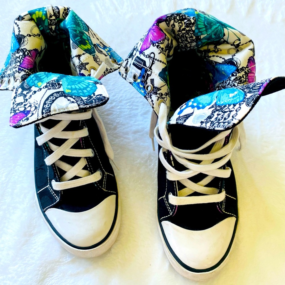 New Authentic Coach Bonney Hi-Tops